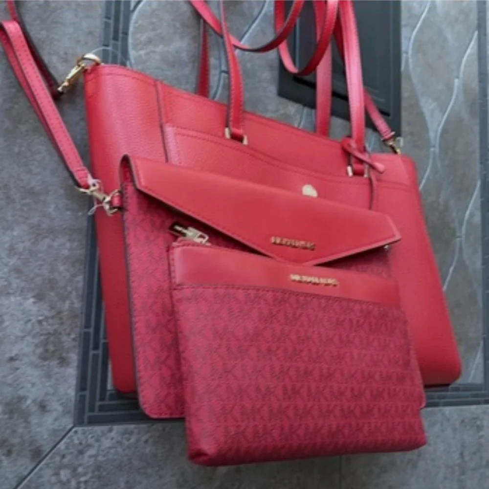 Michael Kors Maisie Large 3in1 Tote Bag Leather - Picture 8 of 16